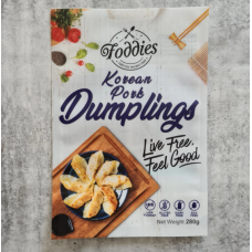 Foddies Korean Pork Dumplings 280g(Buy In-Store ,or Buy On-Line and Collect from our Store - NO DELIVERY SERVICE FOR THIS ITEM)